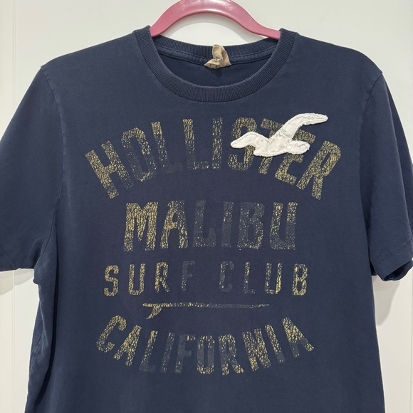 Hollister Other - Y2K Hollister Malibu surf club distressed tee size L
